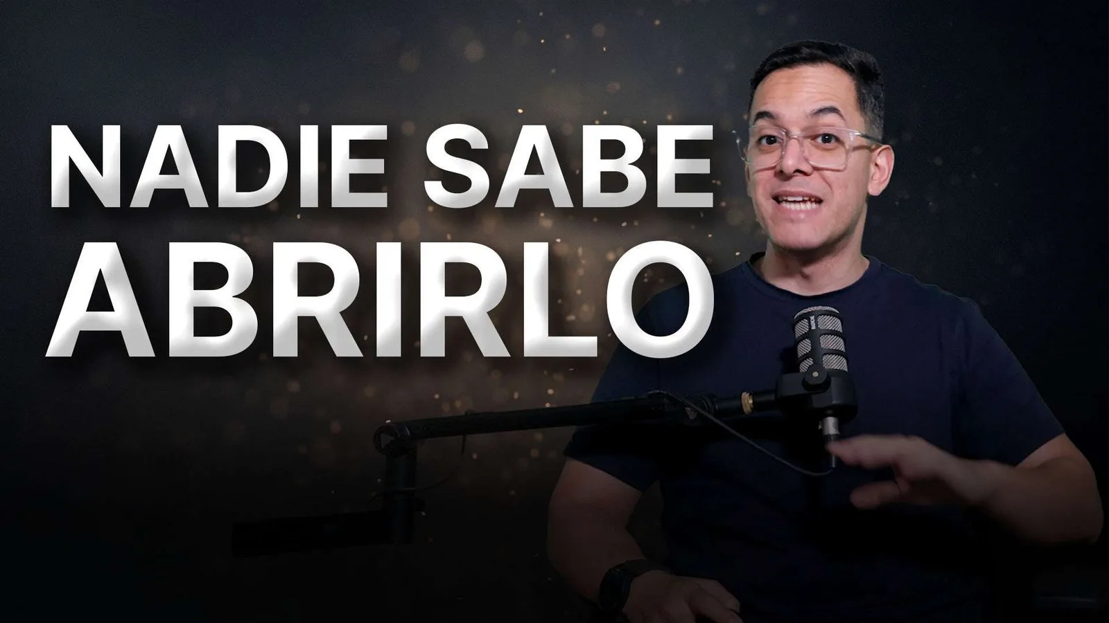 José Yuriar hablando sobre el archivo que solo una persona de la empresa sabe abrir